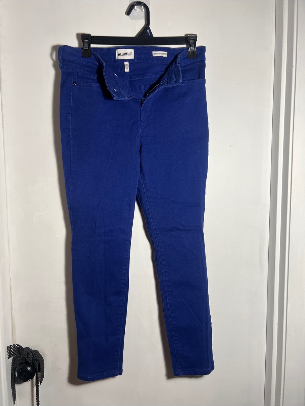 William Rast Royal Blue Perfect Ankle Skinny Jeans